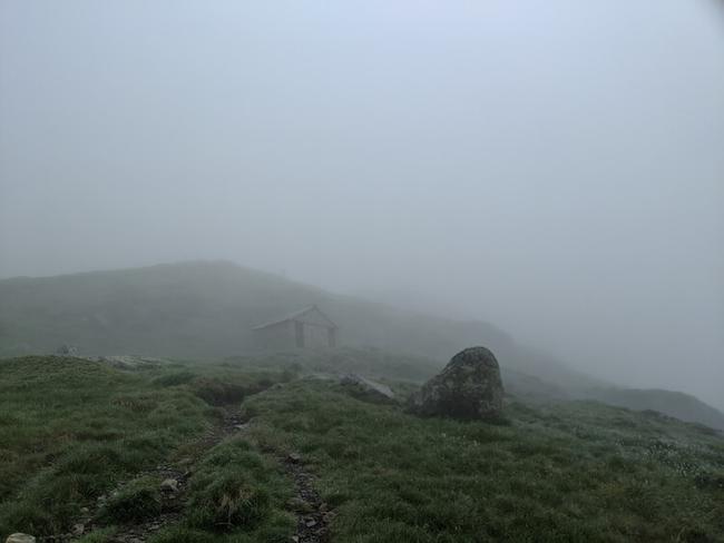 Déjeuner à la cabane