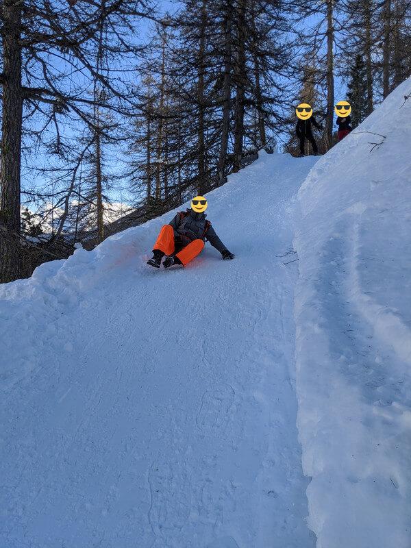 Randonnée et luge